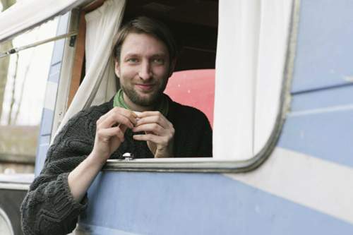 Der Student hat seinen Bus selbst ausgebaut