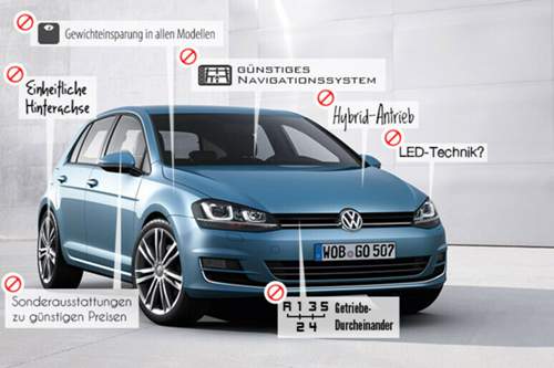 7 Schwächen am neuen Golf