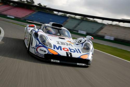 Dieser Porsche 911 GT1 gewann 1998 die 24 Stunden von Le Mans