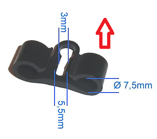 Spritleitungen-halter-motomobil