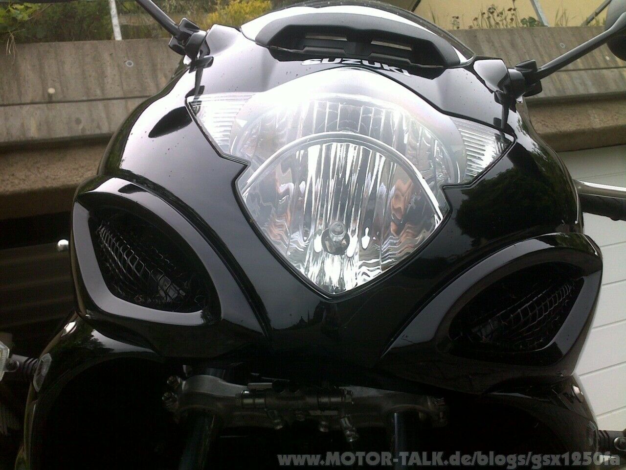 Siggi�s GSX1250FA, schwarz mit leichten Umbauten