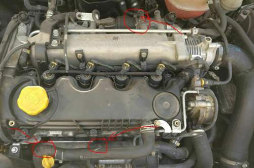 Opel Signum Motor mit Fehlern