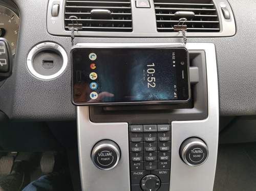 Smartphone-Aufhängung