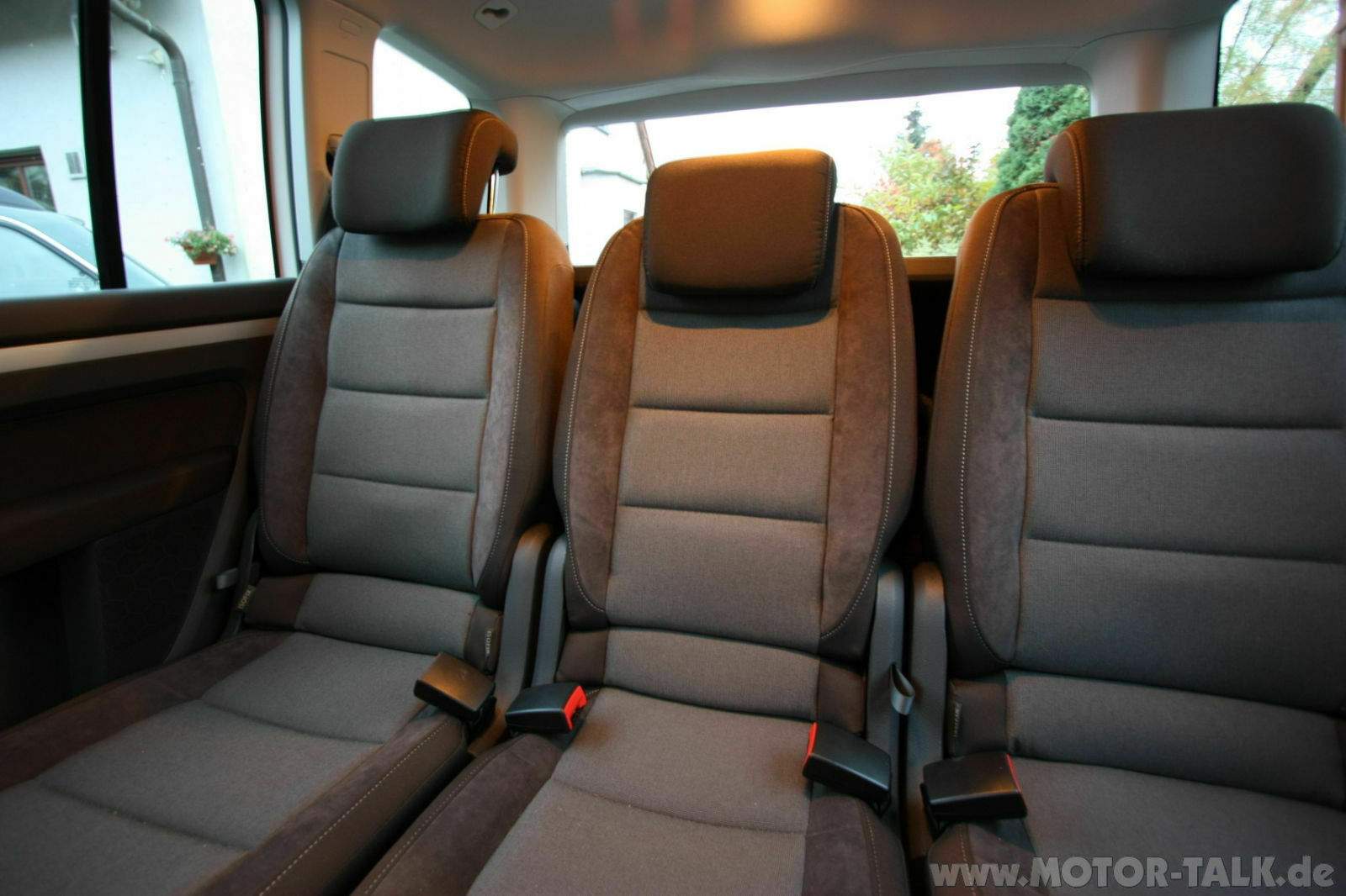 2x Autositz-Lückenfüller Für VW Touran 7-Sitzer 2006-2015 - Beige