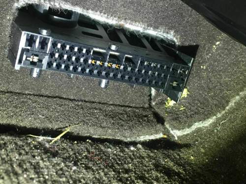 Sitzstecker MERIVA A ohne Vorverkabelung
