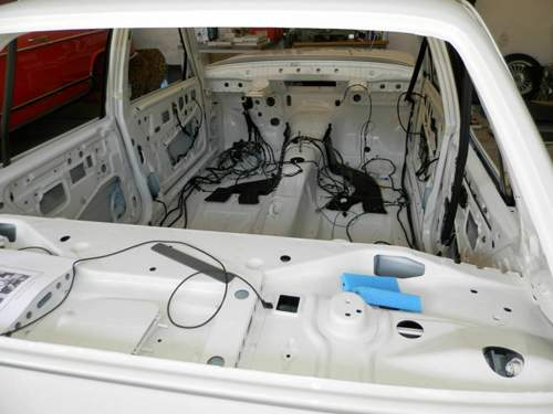 Kabelbaumverlegung E30