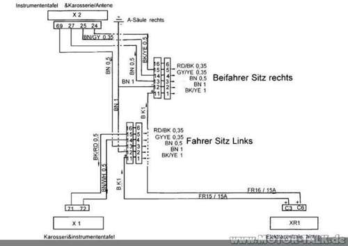 Schema-stoelverwarming-voorzijde-vectra-c