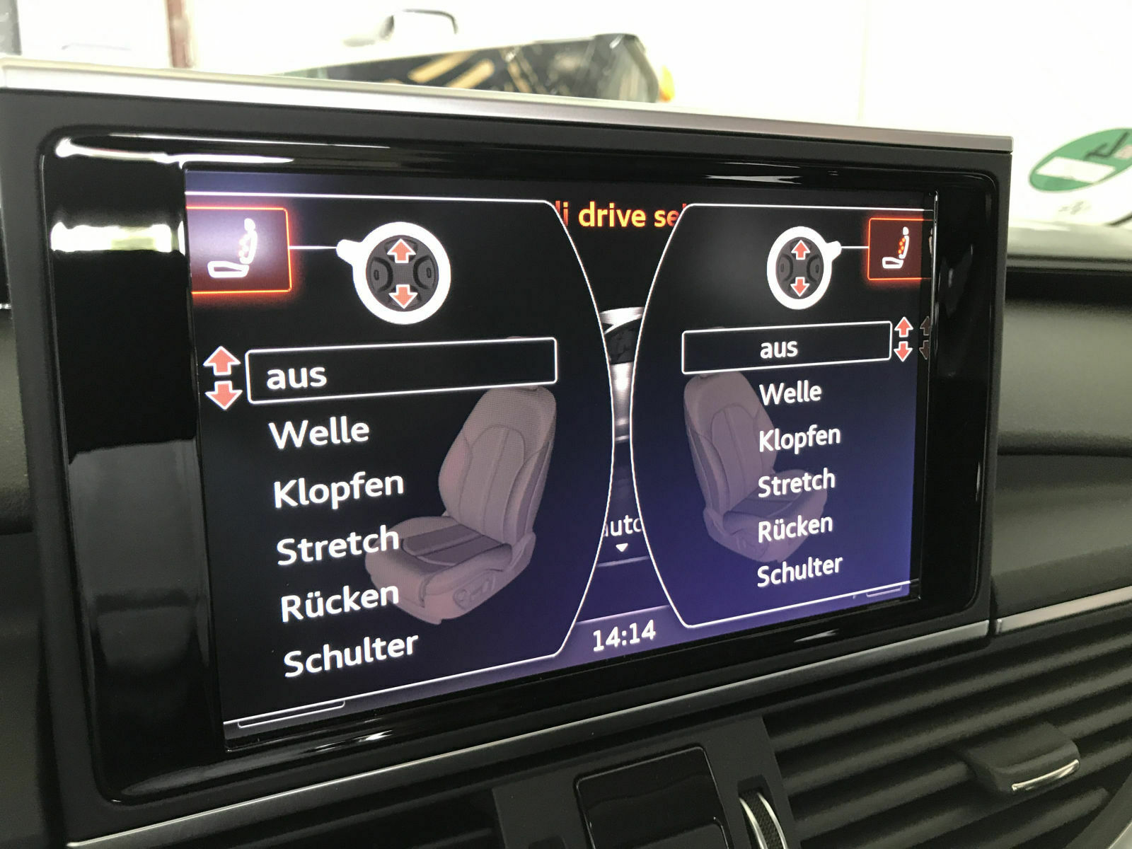 Sitzumbau: A8 Sitze in A6