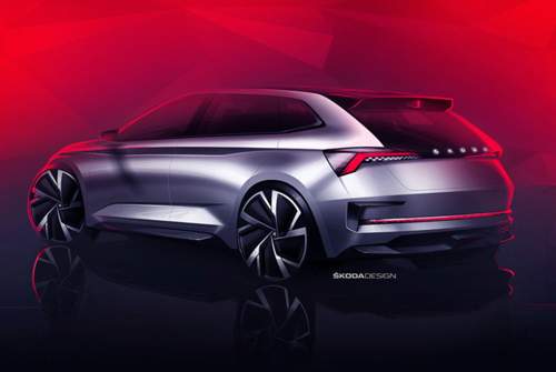 Die Vision RS deutet den nächsten Skoda Rapid an