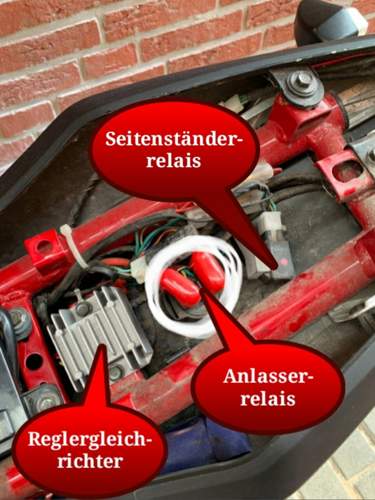 Seitenständerrelais