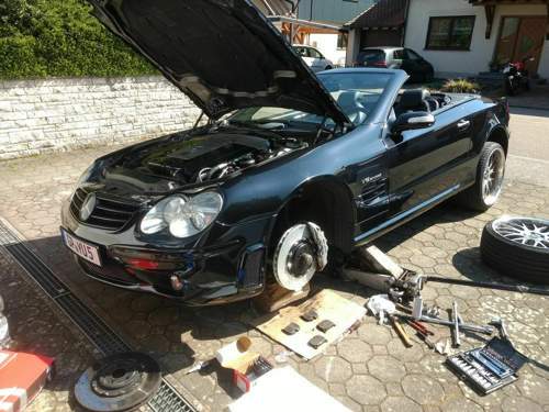 SL65 AMG Bremsenservice