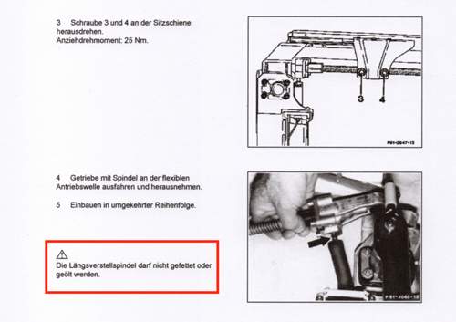 R129 Sitzversteller 1
