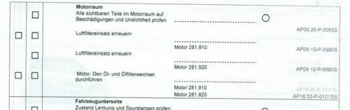 Service A und B Smart 453