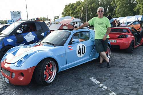 Ian Eastwood ließ seinen Roadster als Hommage an den Ford GT 40 der 1960er-Jahre umbauen