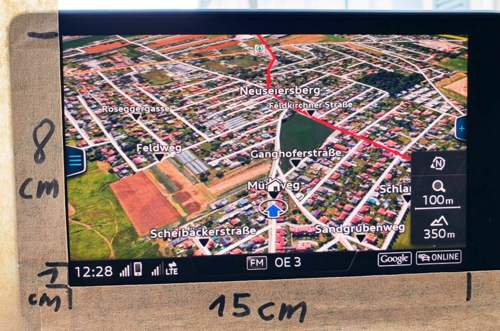 Fix verbautes Navi im kleinen MMI