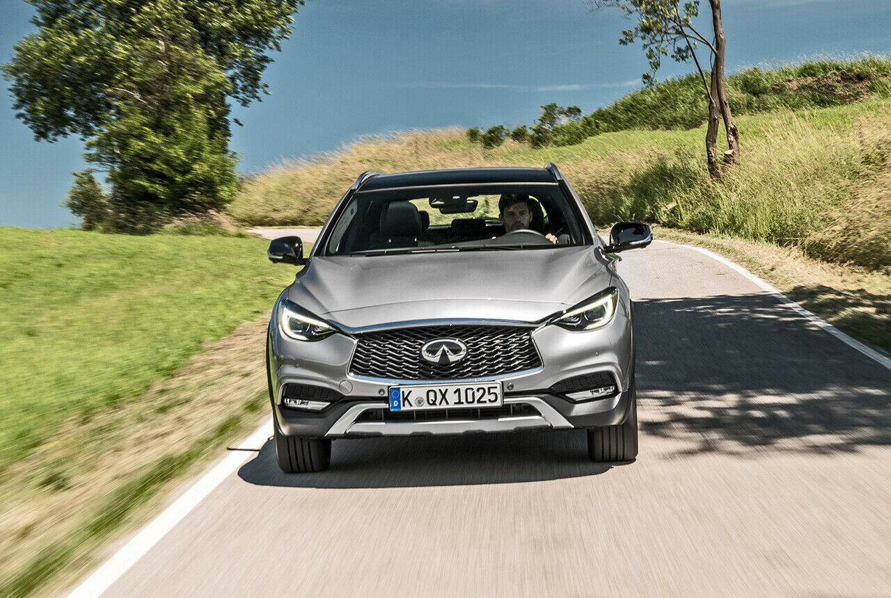 Der Infiniti QX30 wird ausschließlich mit einem Allradantrieb ausgeliefert