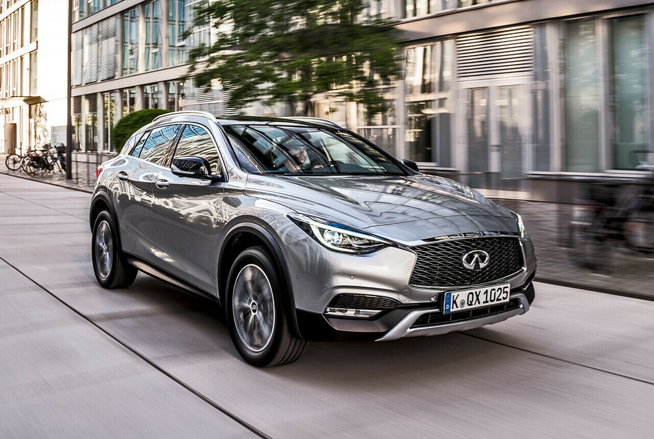 Preise für den Infiniti QX30: Die Einstiegsversion des Kompakt-SUV startet bei 38.600 Euro