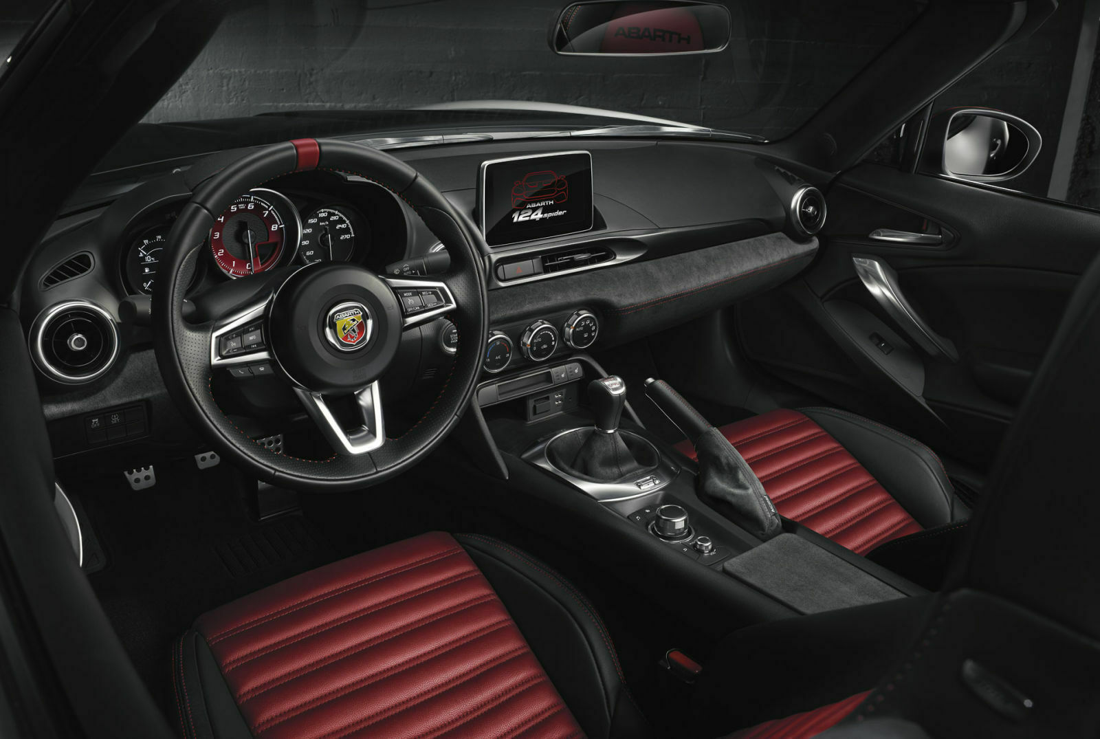 Abarth 124 Spider: Innenraum