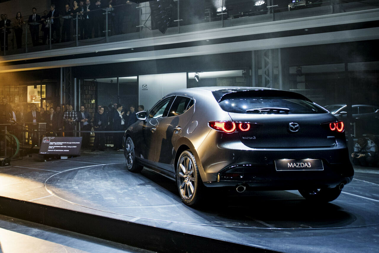 Mazda3: Europapremiere, Sitzprobe