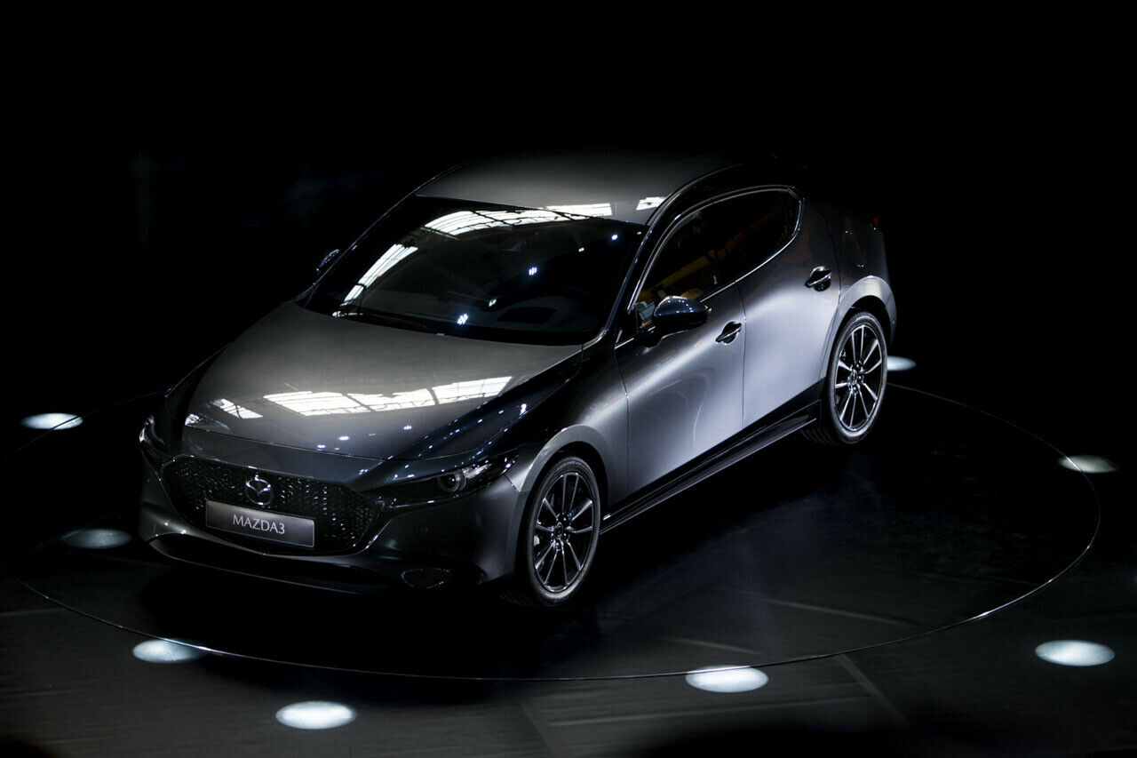 Mazda3: Europapremiere, Sitzprobe