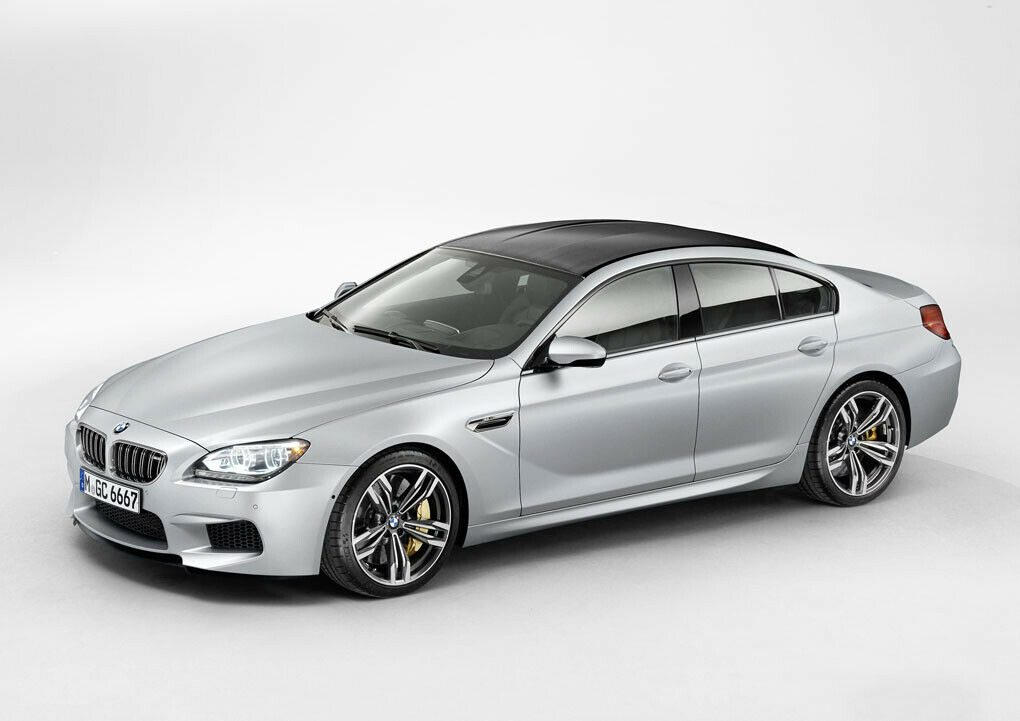 Das Gran Coupé überragt den M5 um 10 Zentimeter.
