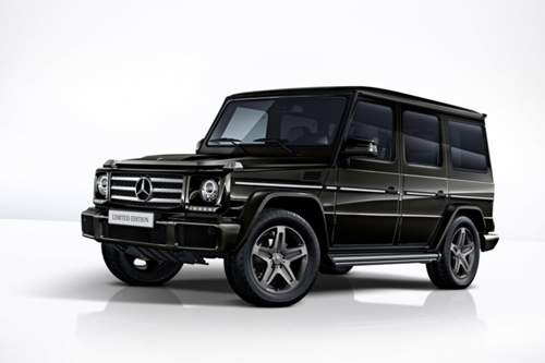 Nobler und sportlicher gibt sich die Limited Edition in der Version G 350d