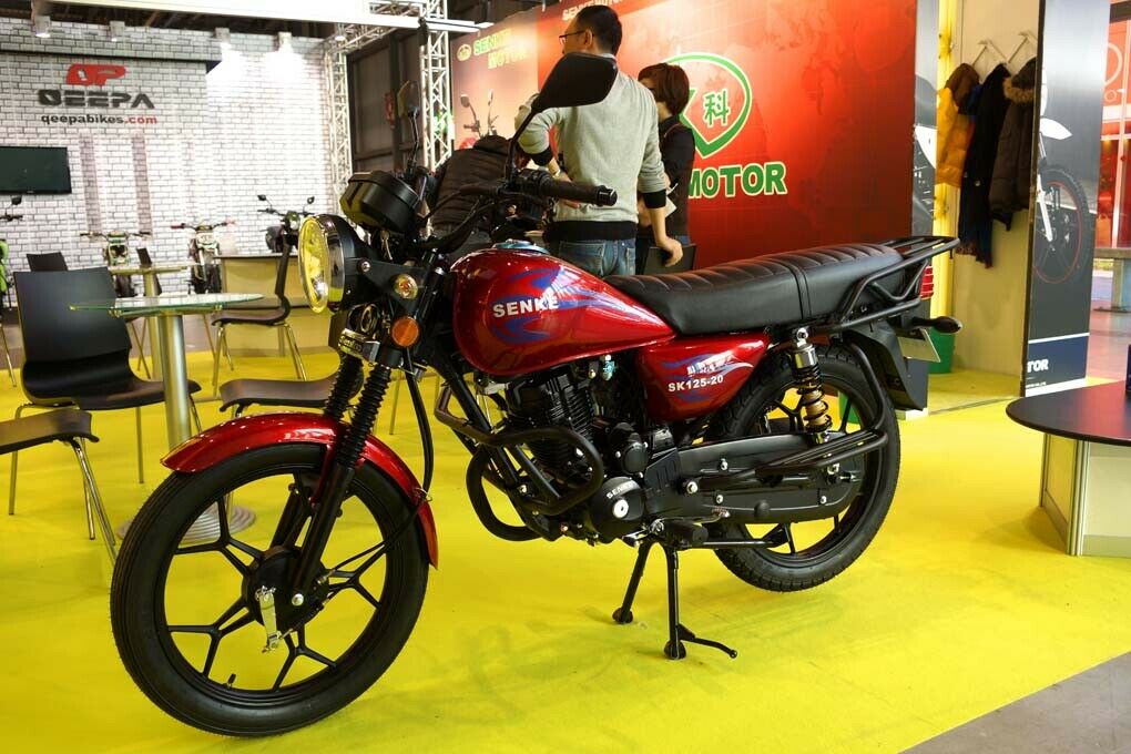 Senke - das chinesische Motorrad wird es hierzulande wohl schwer haben