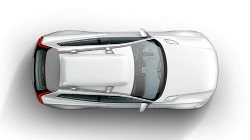 Volvo Concept XC Coupé: Das gesamte Auto will Volvo erst im Januar in Detroit zeigen