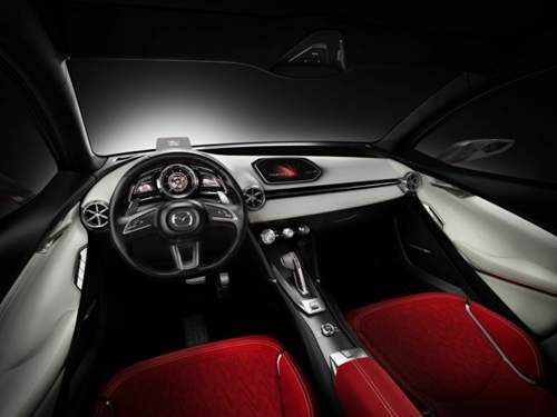 Mazda Hazumi: Wie viel vom Studien-Innenraum am Ende im Mazda2 landet, bleibt abzuwarten