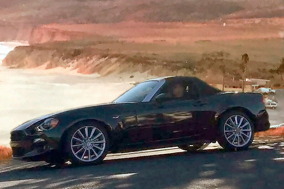 Neuer Fiat 124 Spider: Diese verwackelten Bilder aus Kalifornien zeigen den neuen Fiat-Roadster zum ersten Mal ungetarnt