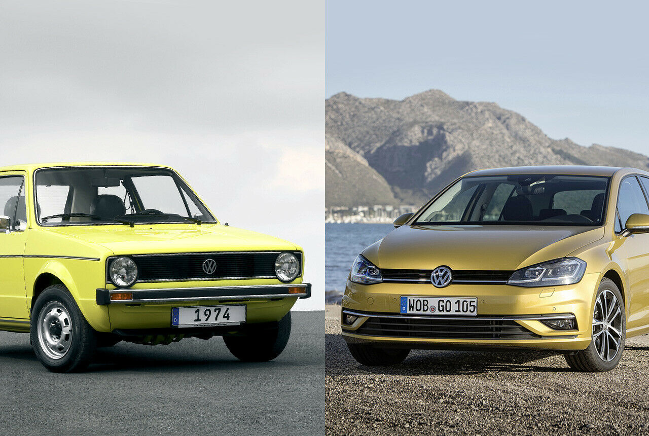 Beim VW Golf hat sich der Grundpreis seit 1974 kaufkraftbereinigt fast verdoppelt