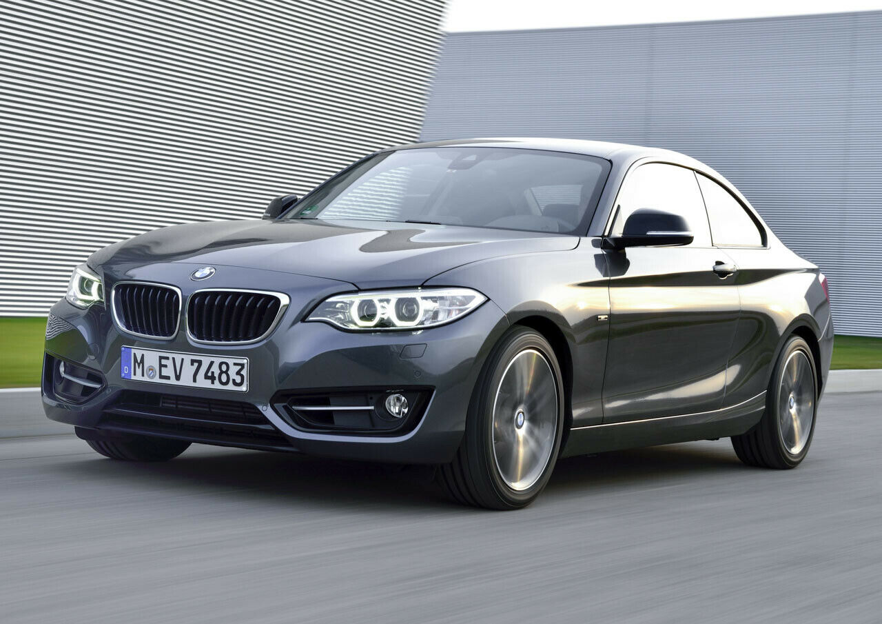 Platz 1 bei den Restwertriesen der Coupés belegt der BMW 218i mit 56,5 Prozent