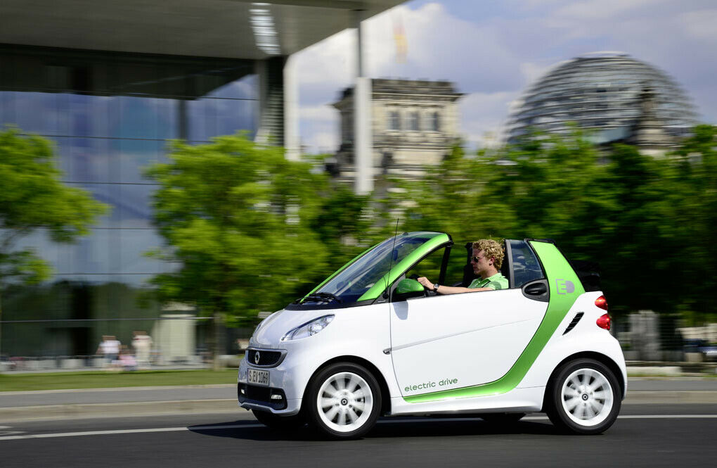Smart Fortwo Electric Drive wird Zweiter