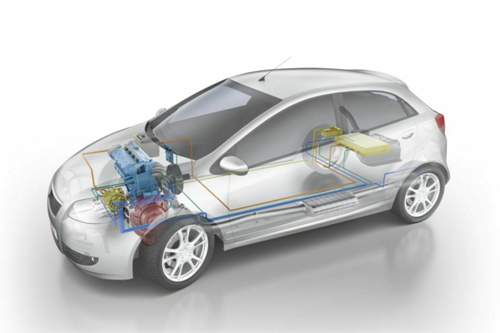 Eine erste und noch leichte Elektrifizierung wird ab der Kompaktklasse notwendig