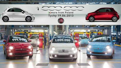 Das Modell hat Zukunft: Der Fiat 500 aus dem polnischen Werk Tychy