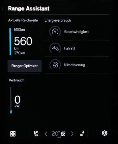 XC40 ER Reichweite 2
