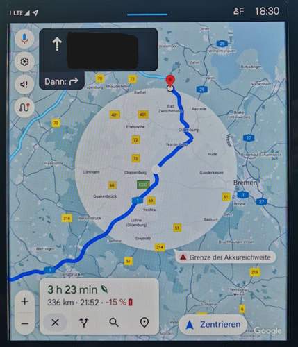 Google Maps Routenplanung