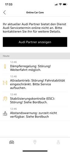 Fehlermeldungen