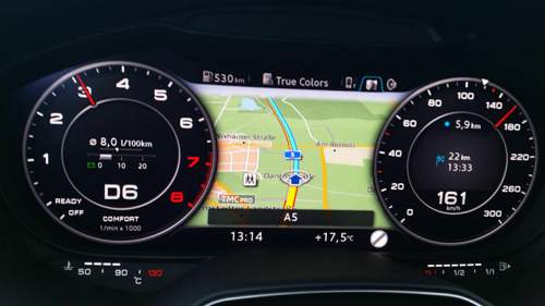 Tacho-mit-navi