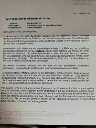 Kundendienstmaßnahme