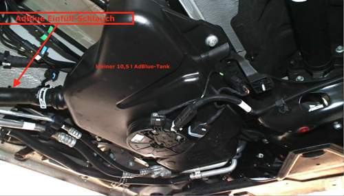 AdBlue-Tank 10,5 l