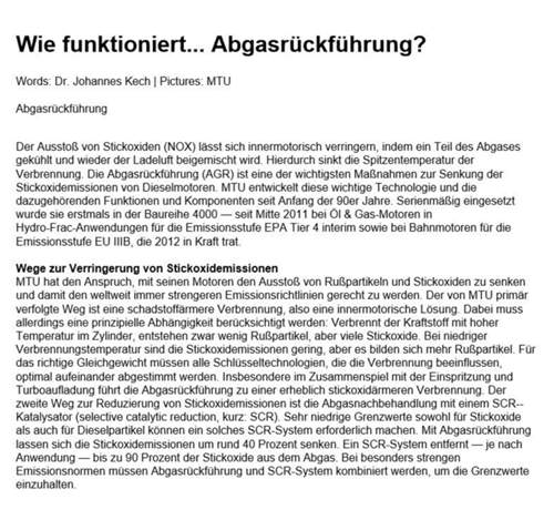 Das Dilemma der AGR