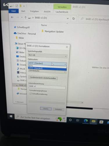 ExFAT statt NTFS
