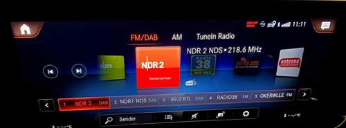 Menü "Radio"