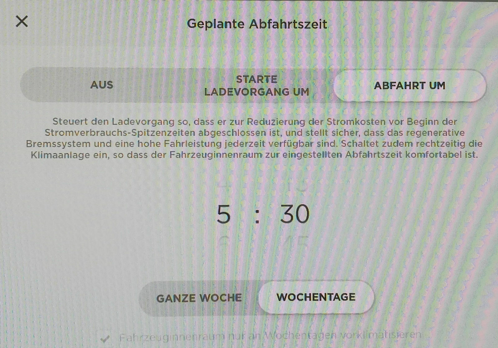 Software Version 10 im Model 3