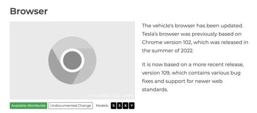 Browser-Update (undocumented)