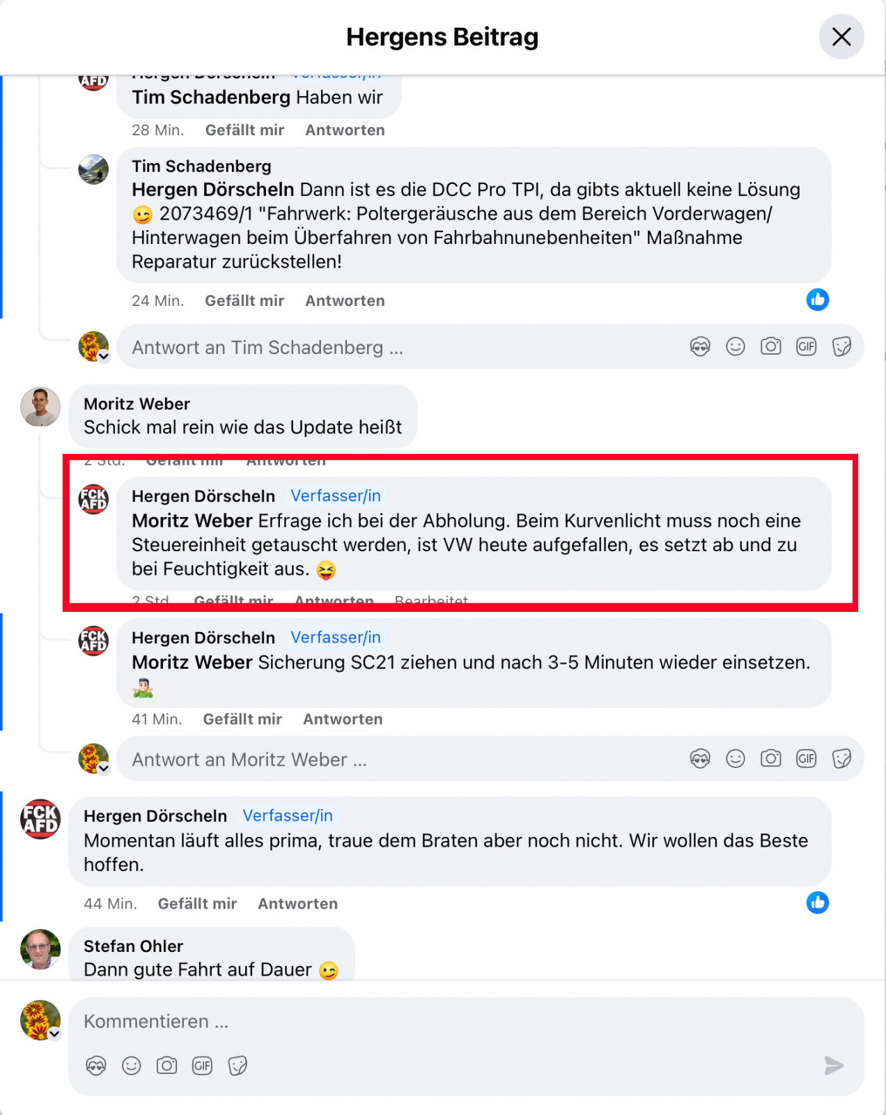 Softwareprobleme