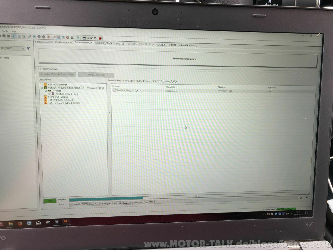 Softwareupdate W205 Audio 20 HU5 Entry Stand 2018