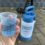 Versuche 50 ml auf 1 Liter