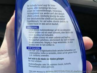 Rückseiteninfo’s AutoInnenReiniger